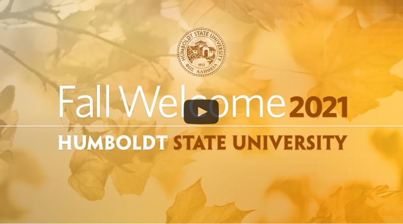 Fall Welcome title slide